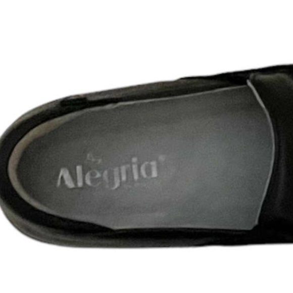 Alegria Size 9.5-10 Black Keli Pro Luster Slip On Shoe - Picture 5 of 8